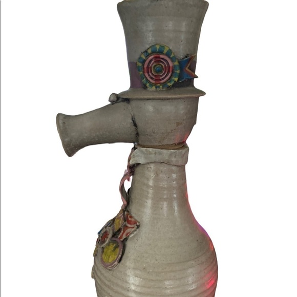 Unique Stoneware Duck Decanter - Picture 3 of 7